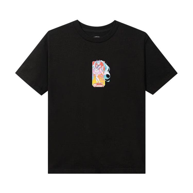 Anti Social Social Club x Good Smile Racing Hatsune Miku T-Shirt Black