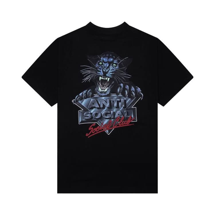 Anti Social Social Club Snow Cat T-Shirt Black