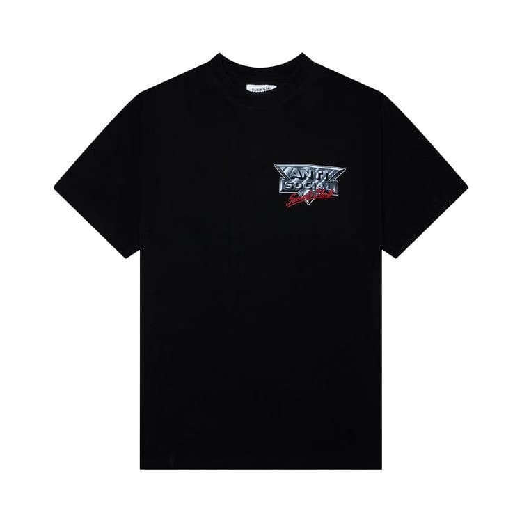 Anti Social Social Club Snow Cat T-Shirt Black