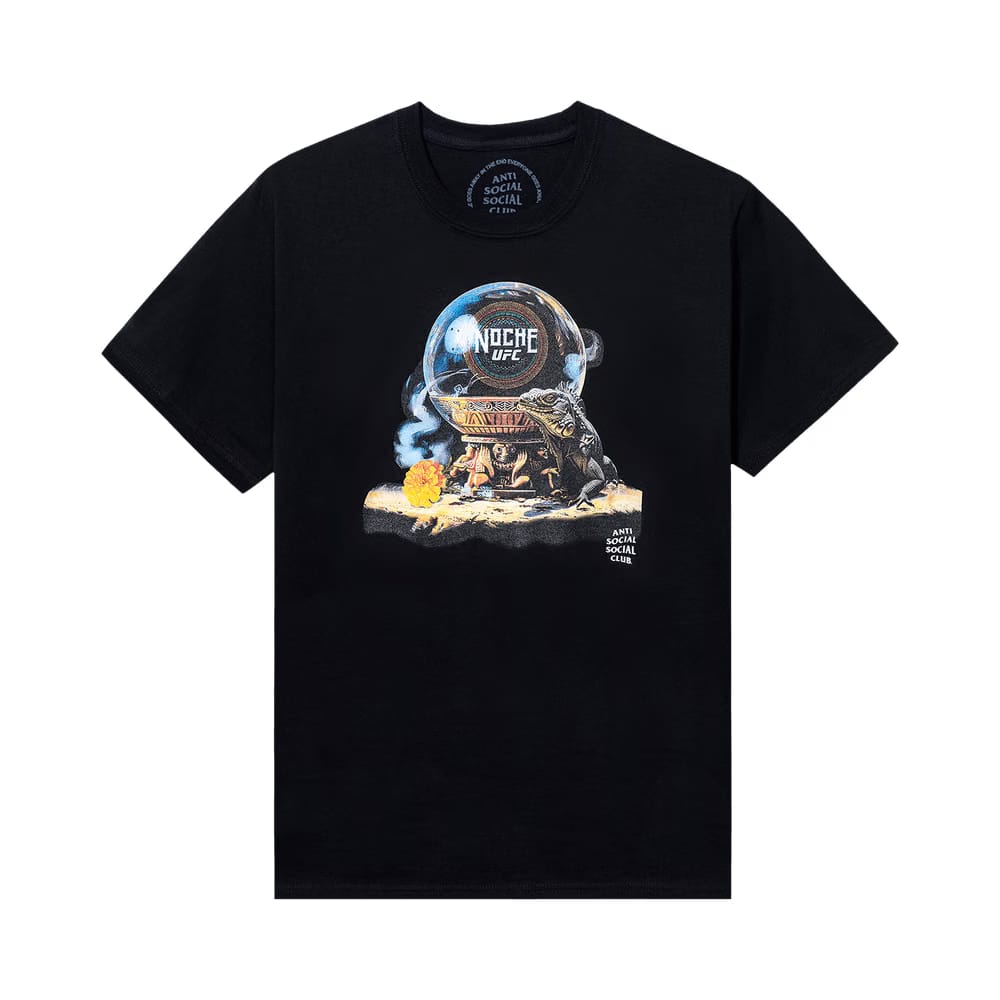 Anti Social Social Club Crystal Sphere T-Shirt Black