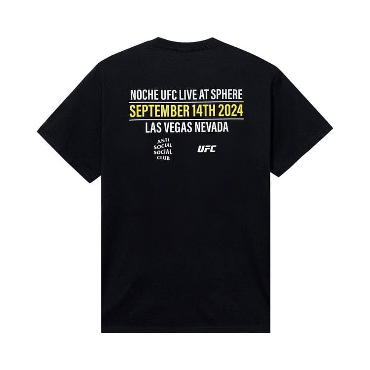 Anti Social Social Club Crystal Sphere T-Shirt Black