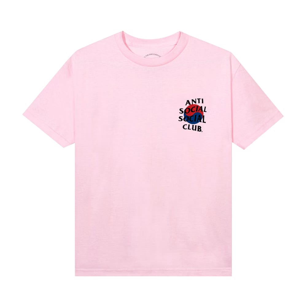 Anti Social Social Club x Case Study Mugunghwa T-Shirt Pink