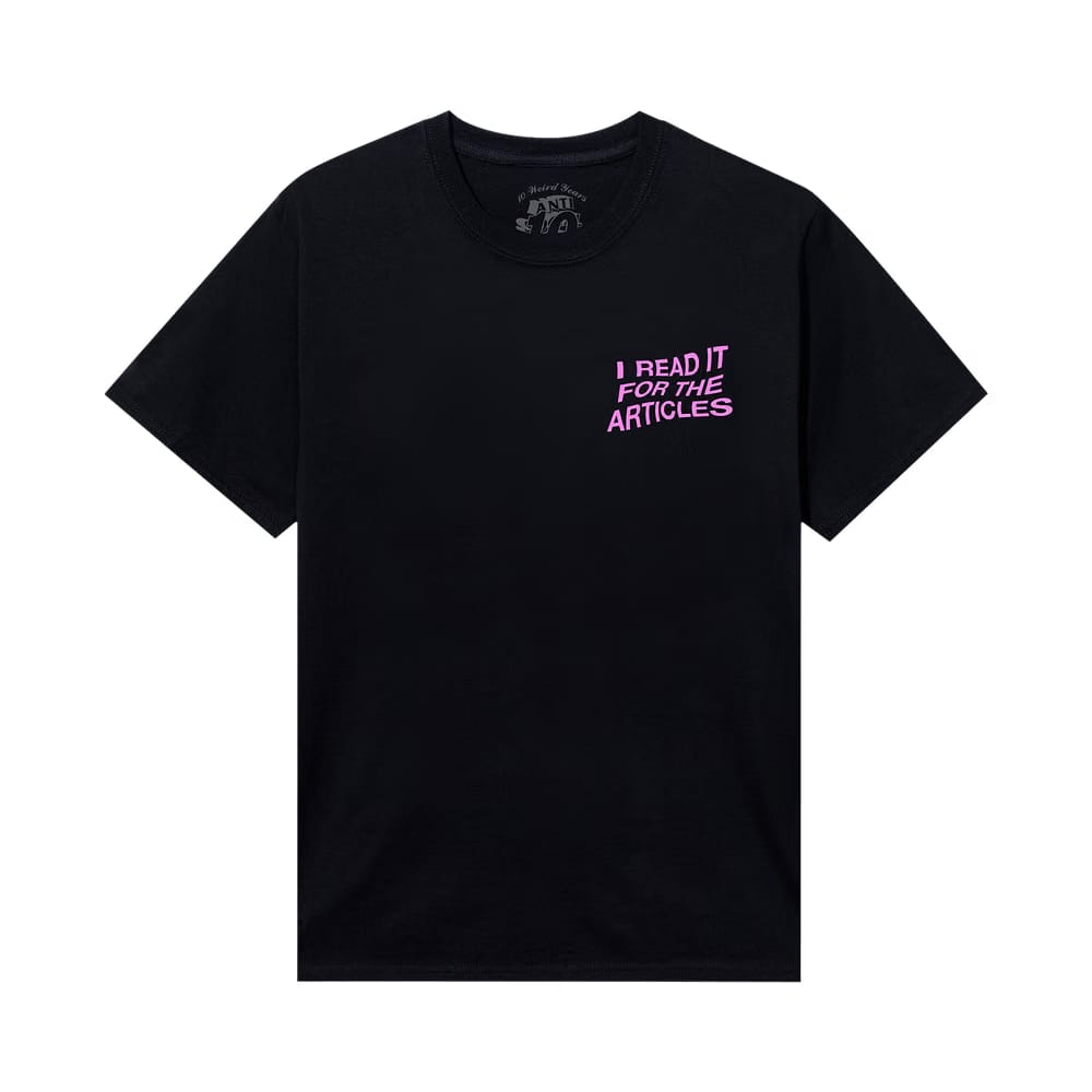Anti Social Social Club x Playboy Read It T-Shirt Black