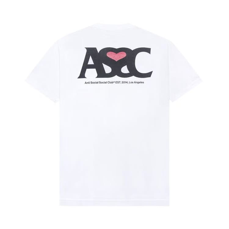 Anti Social Social Club Negative Space T-Shirt White
