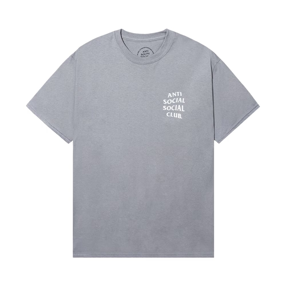Anti Social Social Club Seasonal Mind Games T-Shirt Medium Grey