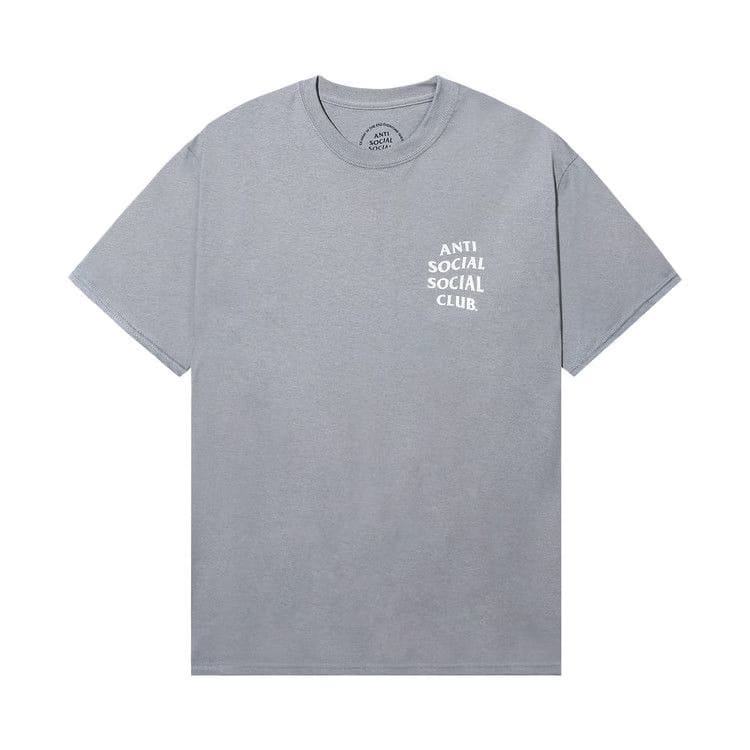 Anti Social Social Club Seasonal Mind Games T-Shirt Medium Grey