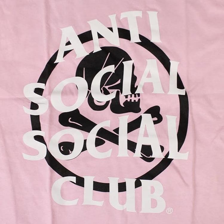 Anti Social Social Club x Neighborhood Cambered T-Shirt Pink