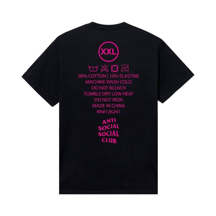 Anti Social Social Club Low Heat T-Shirt Black