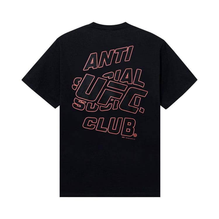 Anti Social Social Club x UFC Nototorious T-Shirt Black