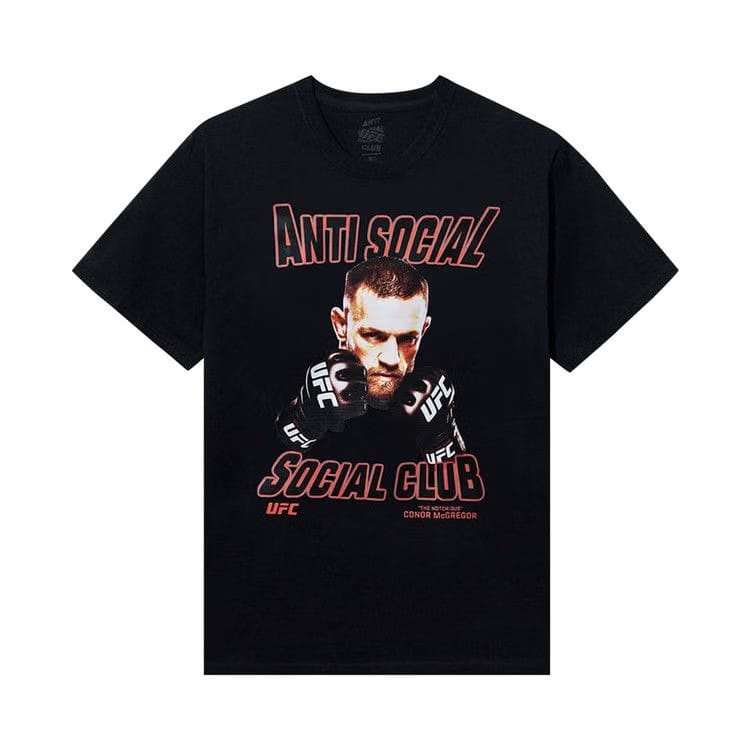 Anti Social Social Club x UFC Nototorious T-Shirt Black