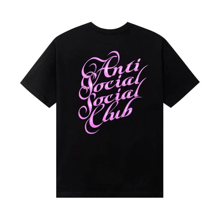 Anti Social Social Club Eyelash T-Shirt Black