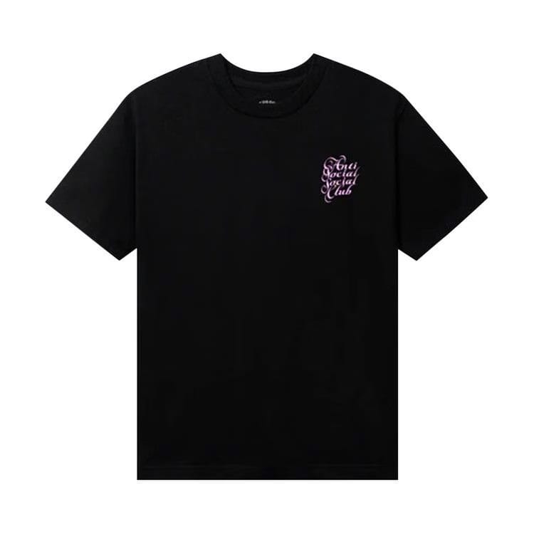 Anti Social Social Club Eyelash T-Shirt Black