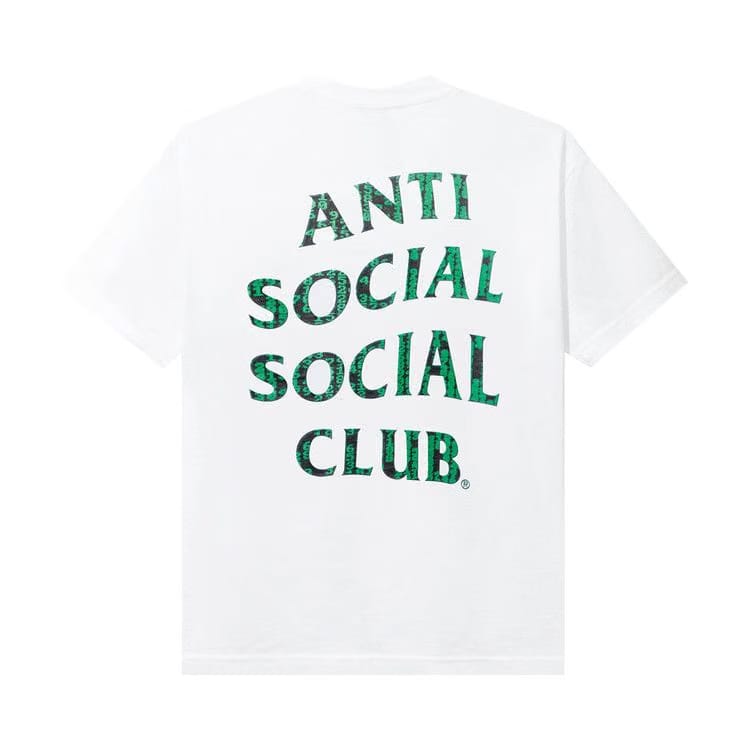 Anti Social Social Club Glitch T-Shirt White