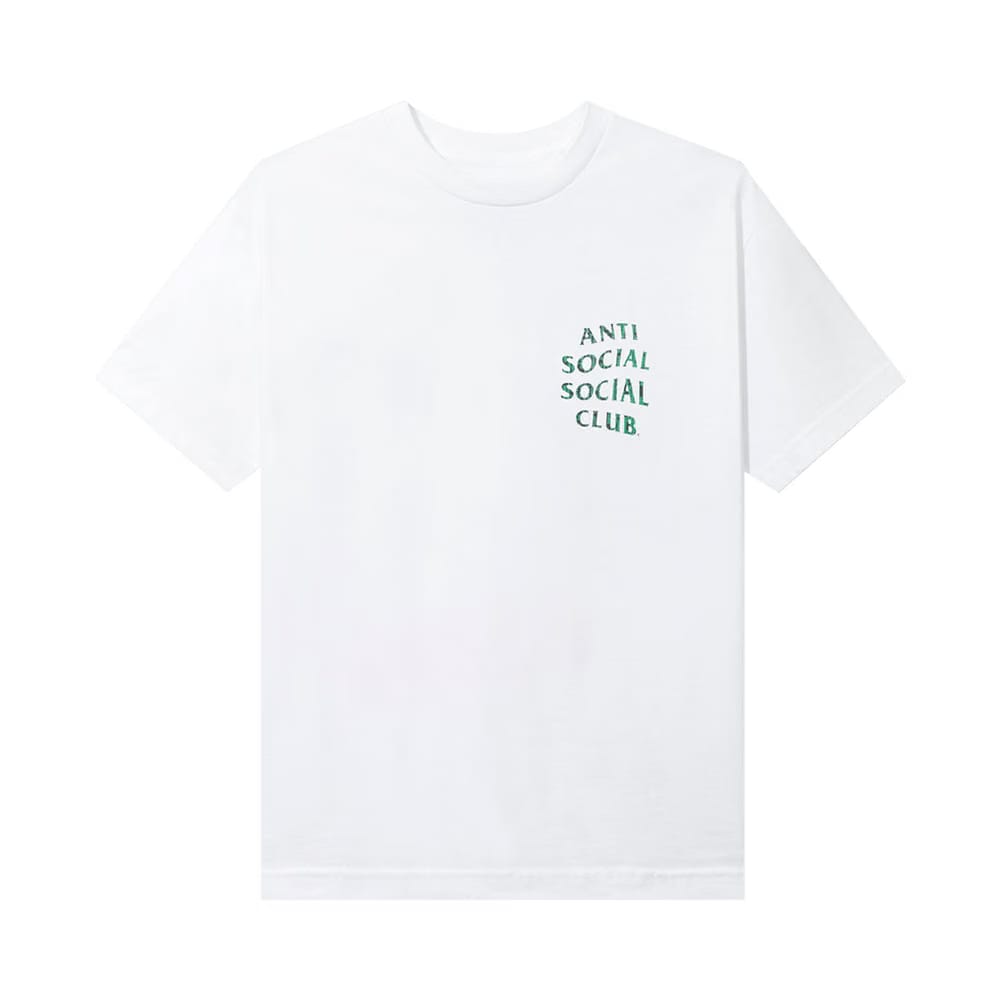 Anti Social Social Club Glitch T-Shirt White