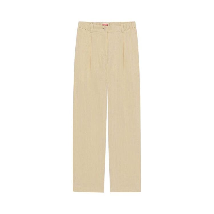 Kenzo Tailored Elasticated Trousers Beige