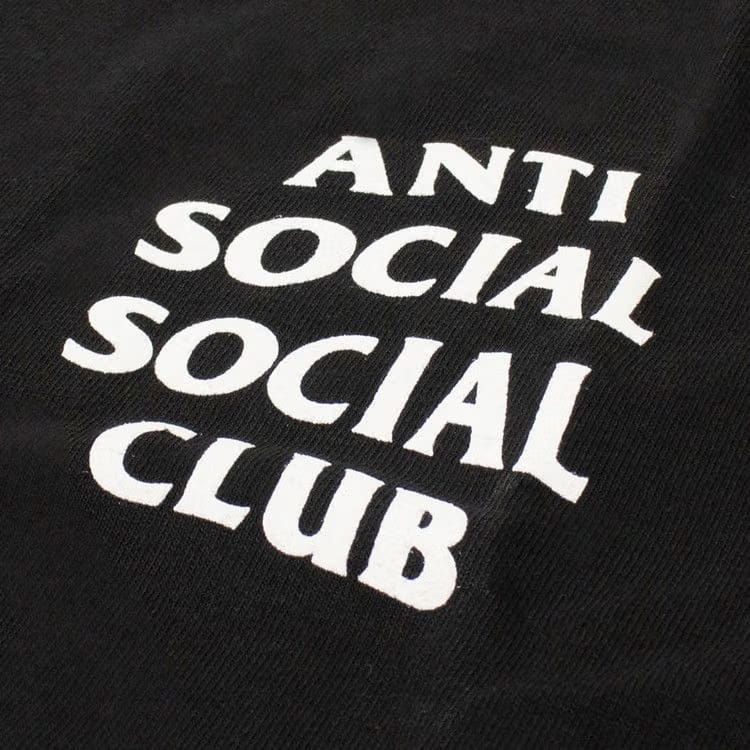 Anti Social Social Club Get Weird Long-Sleeve T-Shirt Black