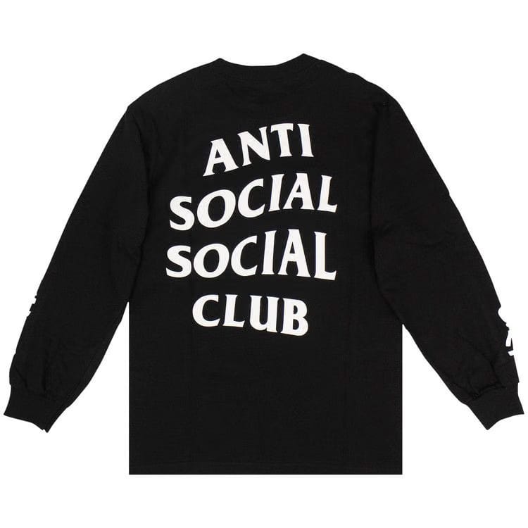 Anti Social Social Club Get Weird Long-Sleeve T-Shirt Black