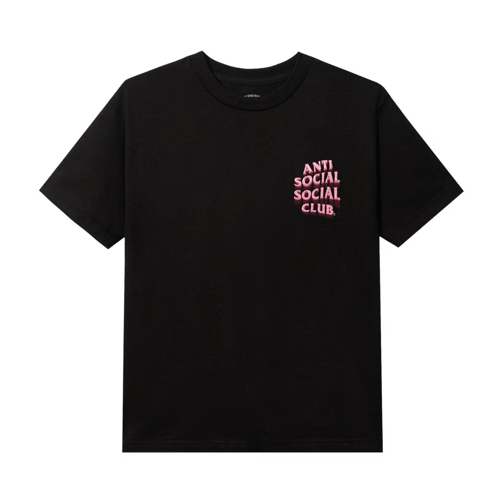 Anti Social Social Club Sprinkling Tears T-Shirt Black