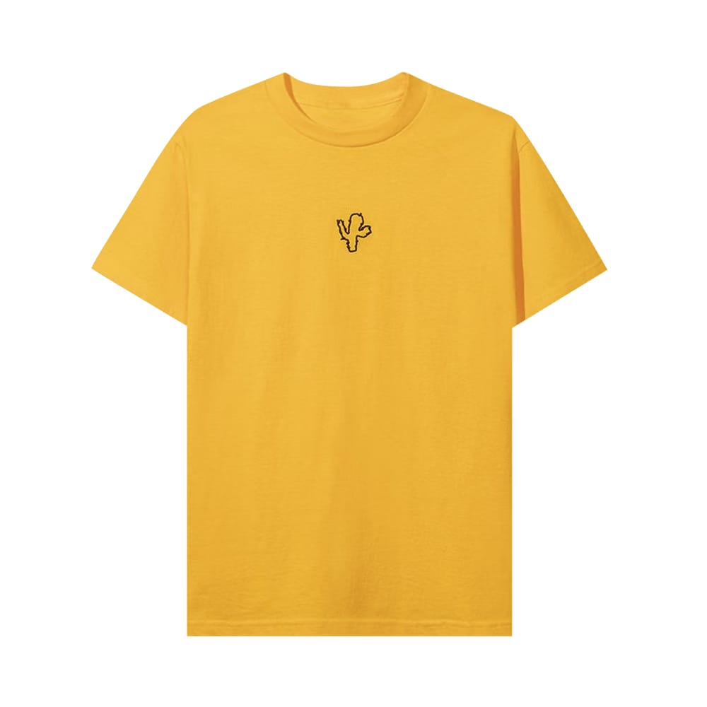 Anti Social Social Club x Cactus Plant Flea Market Club T-Shirt Yellow