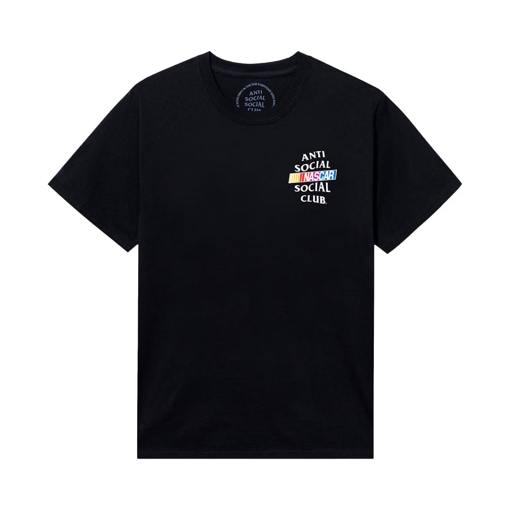 Anti Social Social Club x Nascar Nascar Games T-Shirt Black