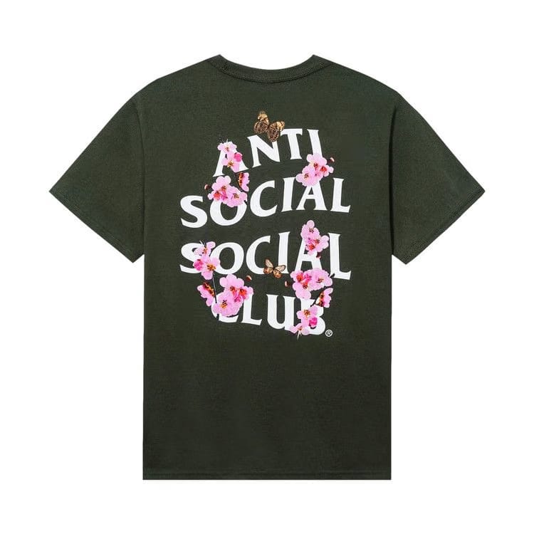Anti Social Social Club Kkotch T-Shirt Olive