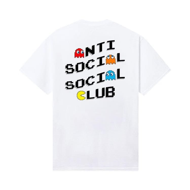 Anti Social Social Club x Pac Man Pixel T-Shirt White