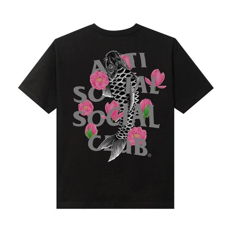 Anti Social Social Club Ornamental T-Shirt Black