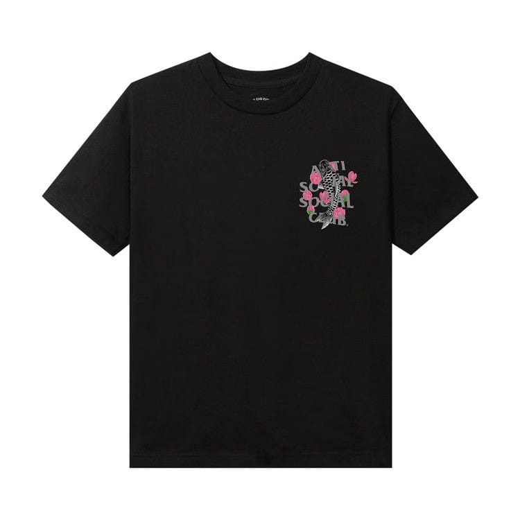 Anti Social Social Club Ornamental T-Shirt Black