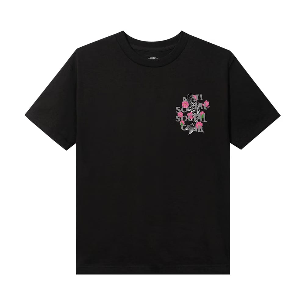 Anti Social Social Club Ornamental T-Shirt Black