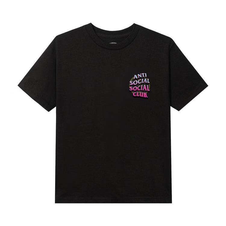 Anti Social Social Club ASSC Technologies Inc. 2001 T-Shirt Black