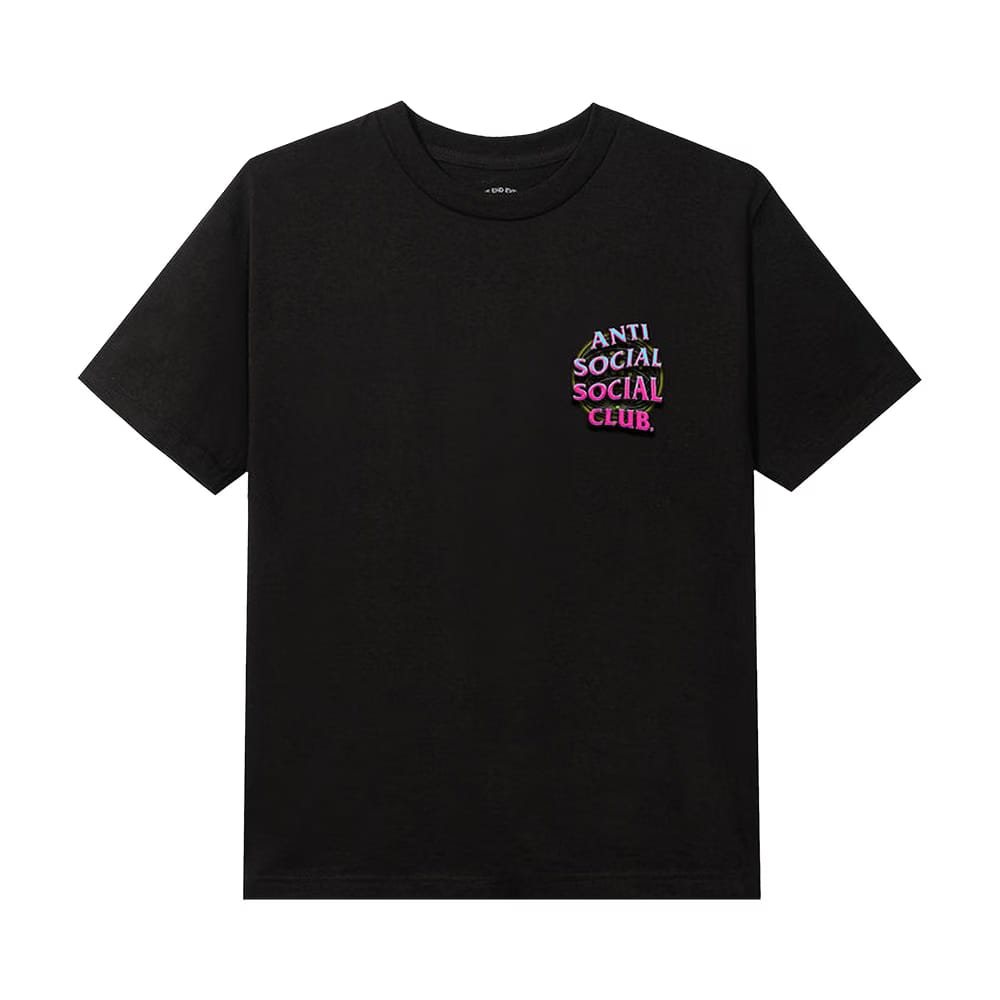 Anti Social Social Club ASSC Technologies Inc. 2001 T-Shirt Black
