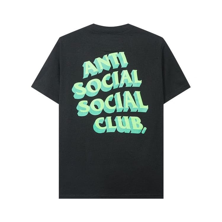 Anti Social Social Club Popcorn T-Shirt Black
