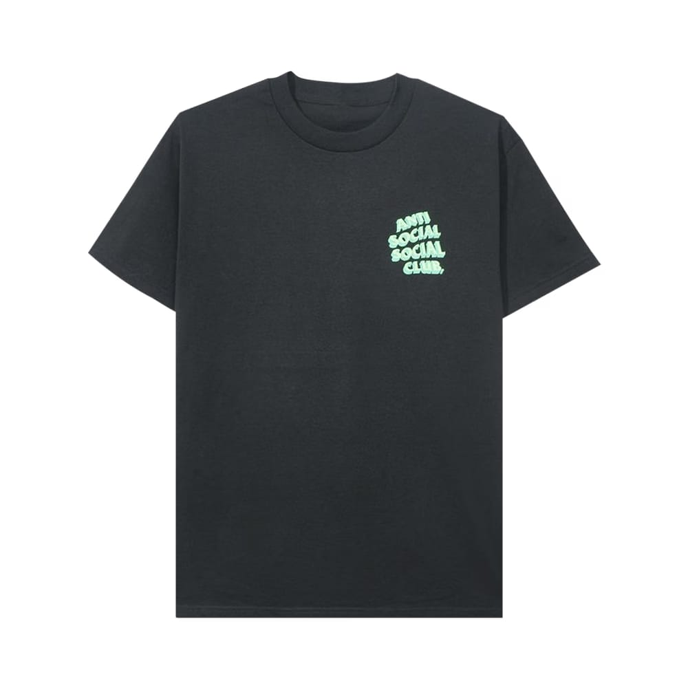 Anti Social Social Club Popcorn T-Shirt Black