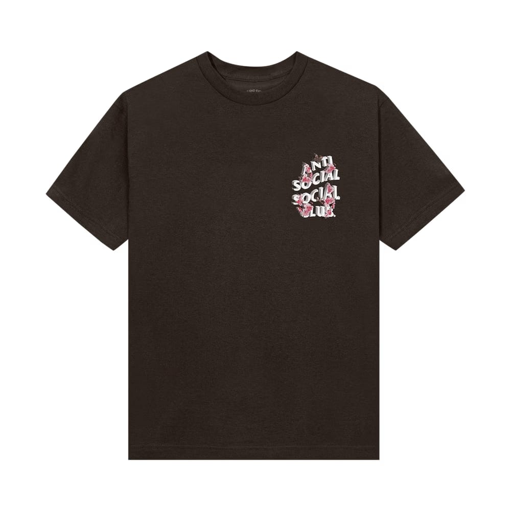 Anti Social Social Club 4K Kkoch T-Shirt Brown