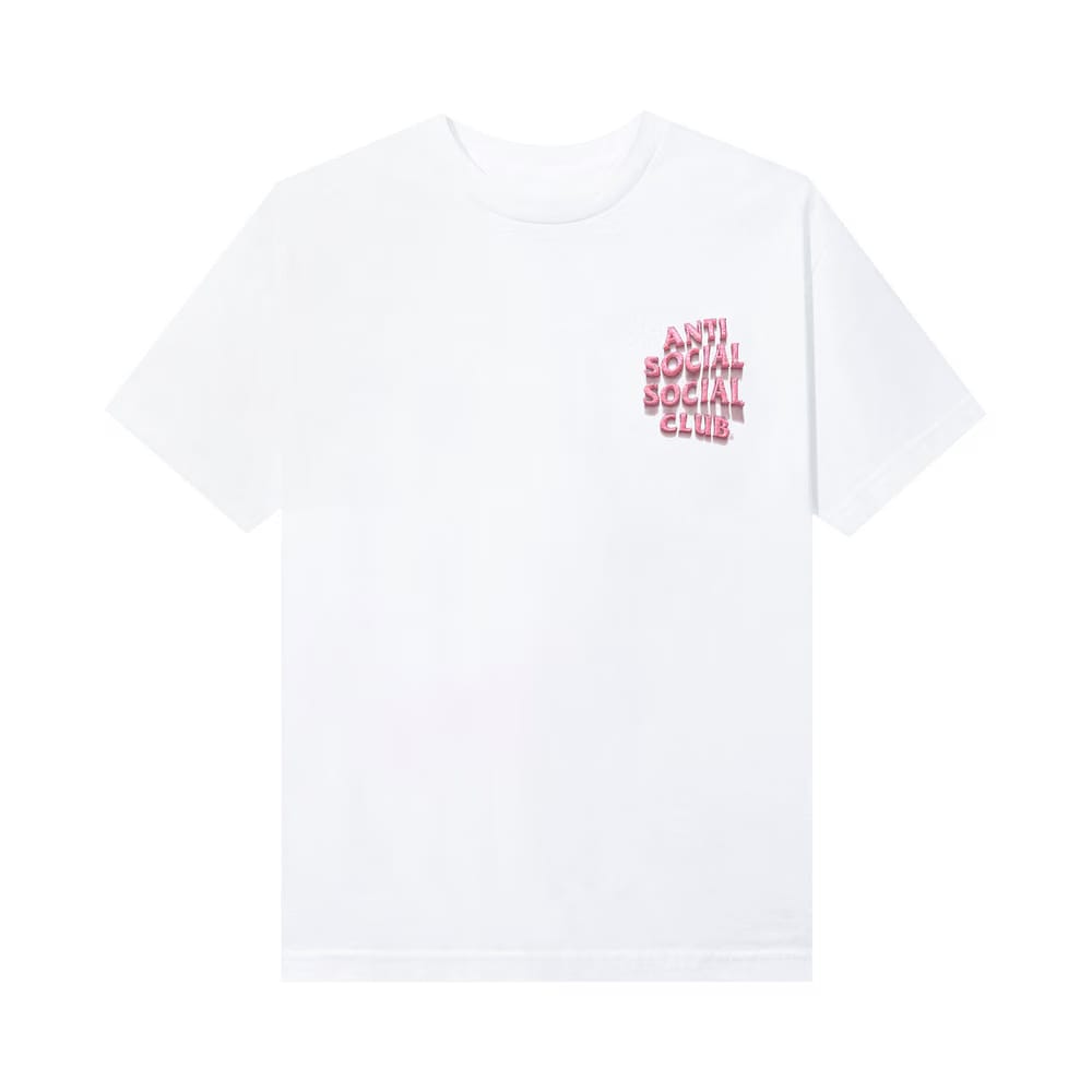 Anti Social Social Club Sprinkling Tears T-Shirt White