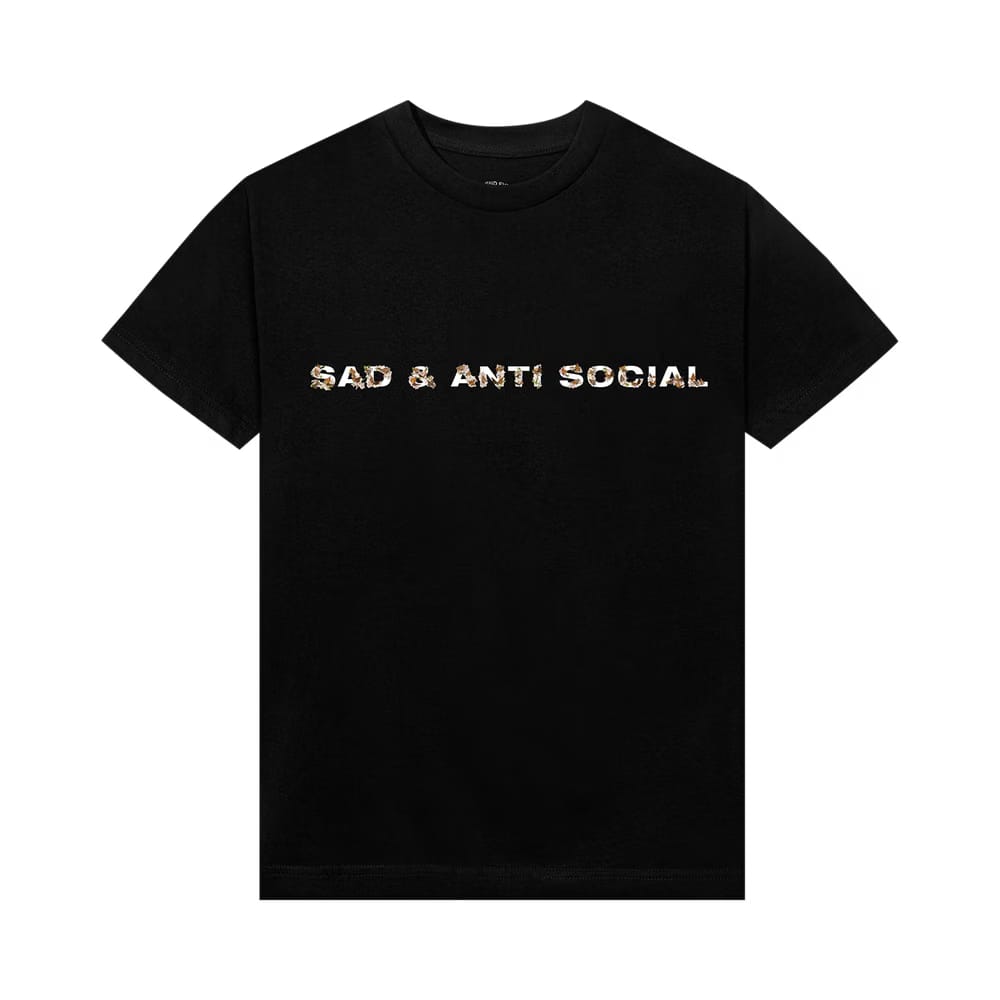 Anti Social Social Club x Sadboyz Sakura T-Shirt Black
