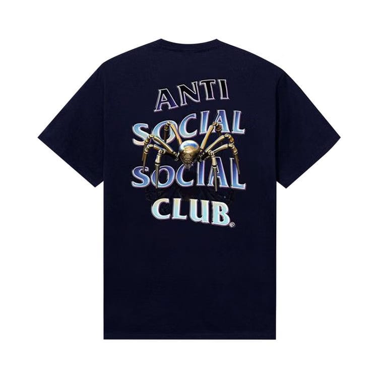 Anti Social Social Club Crawl To Me T-Shirt Navy