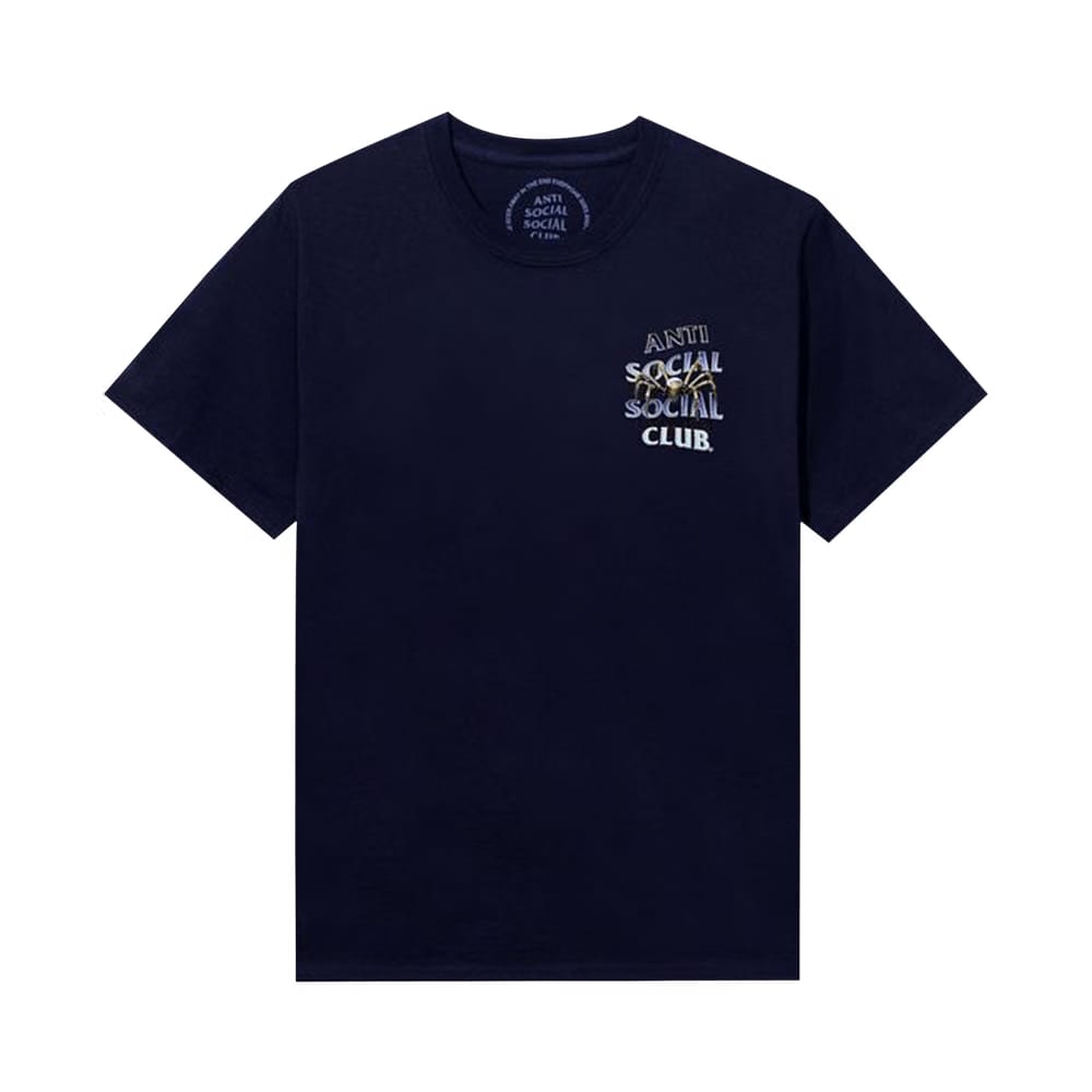 Anti Social Social Club Crawl To Me T-Shirt Navy