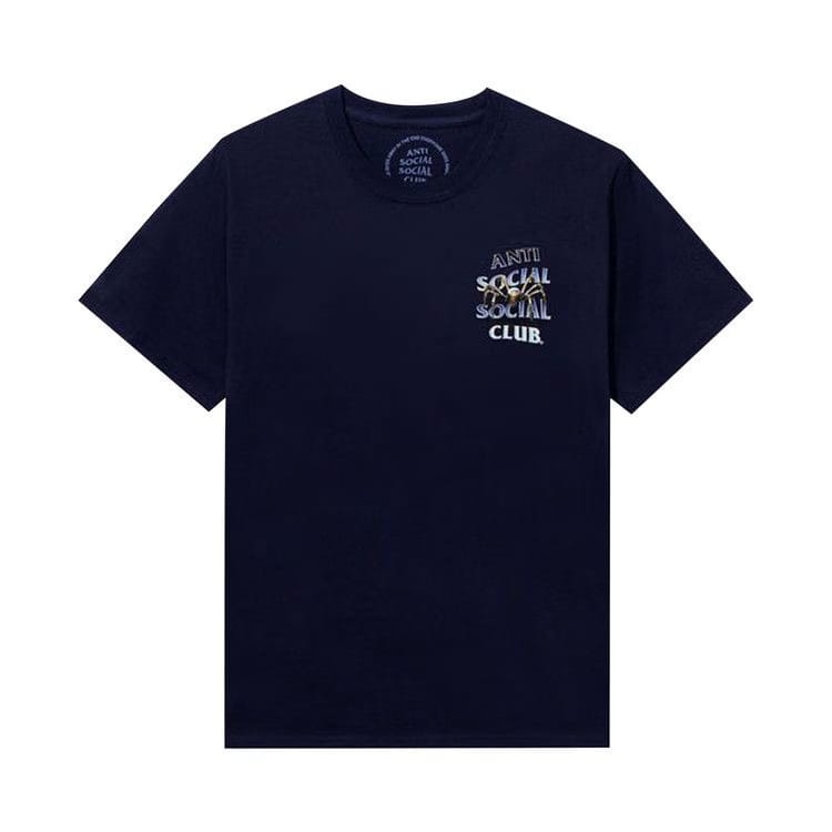 Anti Social Social Club Crawl To Me T-Shirt Navy