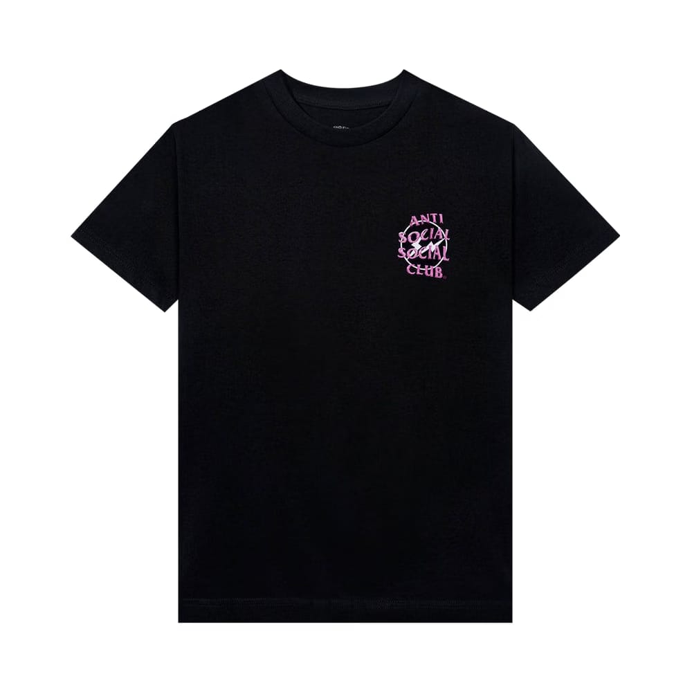 Anti Social Social Club Precious Petals T-Shirt Black/Pink