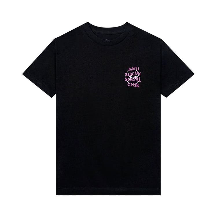 Anti Social Social Club Precious Petals T-Shirt Black/Pink