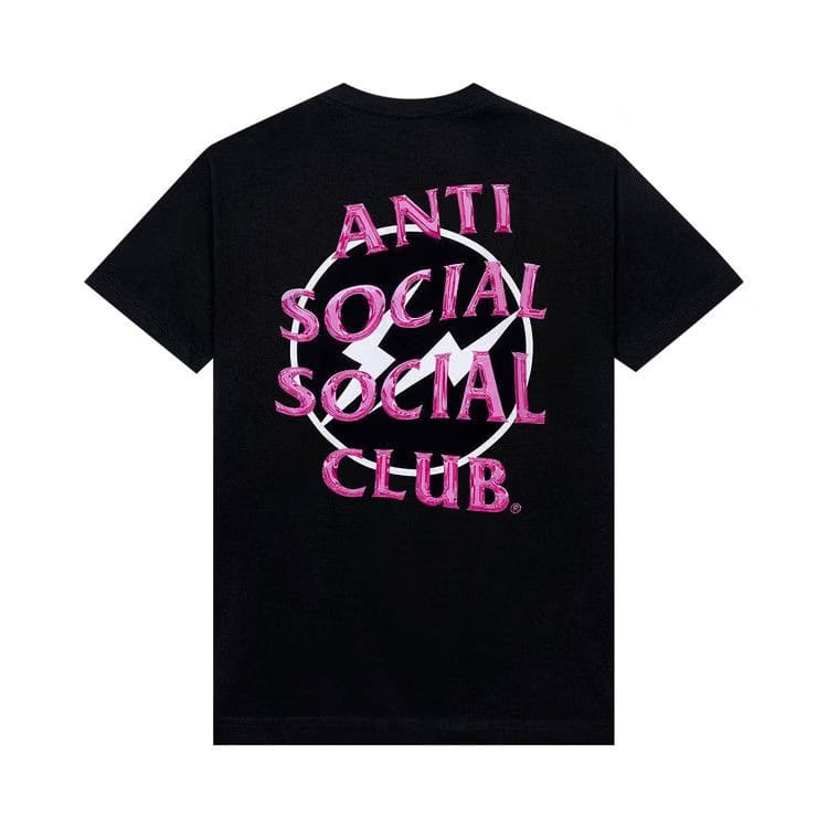 Anti Social Social Club Precious Petals T-Shirt Black/Pink