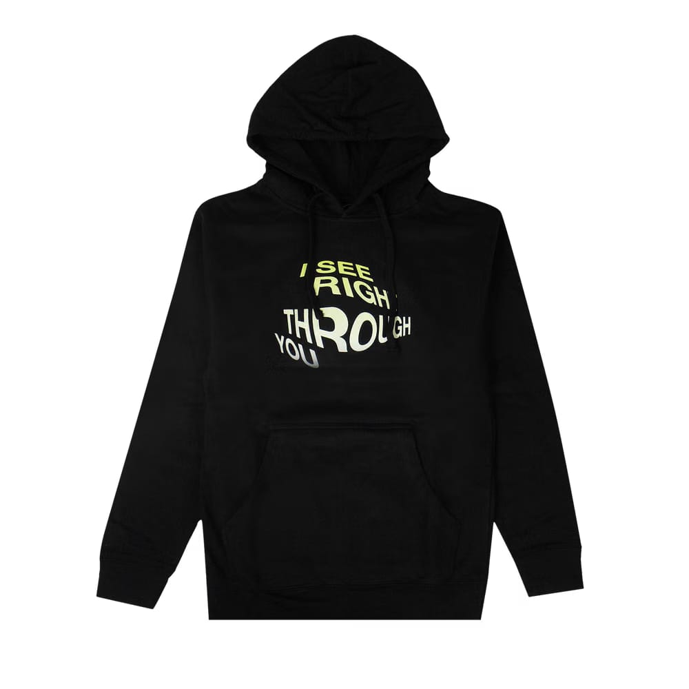 Anti Social Social Club Crystal Clear Hoodie Black