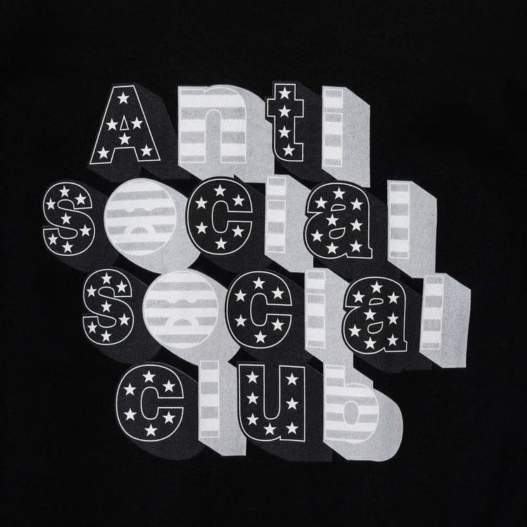 Anti Social Social Club Sign Me Up Hoodie Black