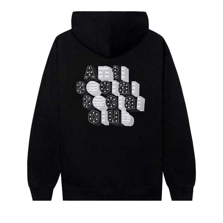 Anti Social Social Club Sign Me Up Hoodie Black
