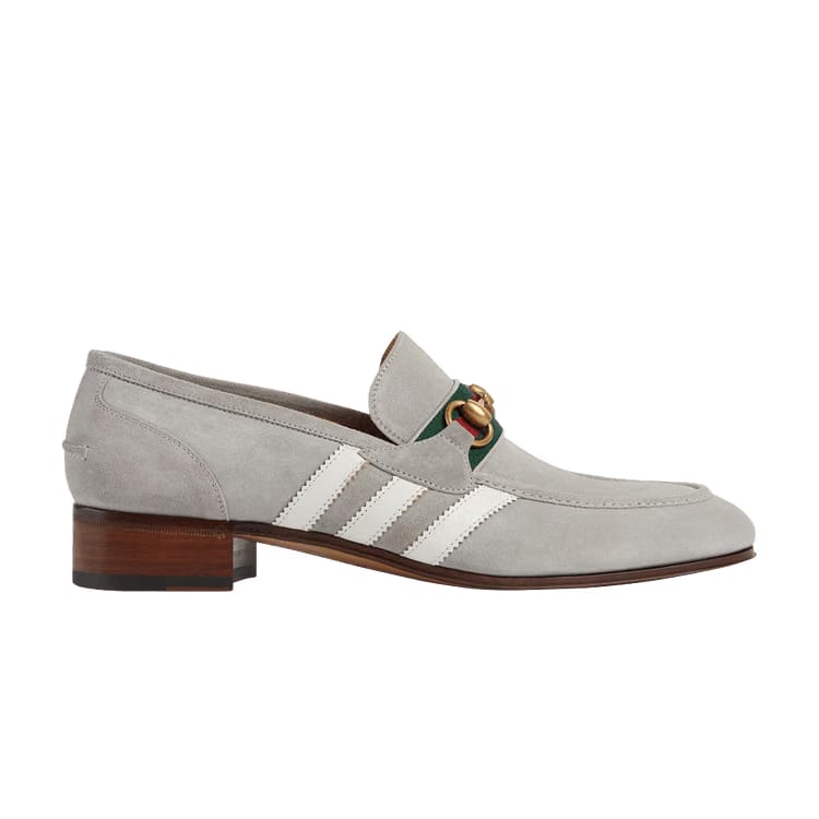 Adidas x Gucci Loafer Grey Suede