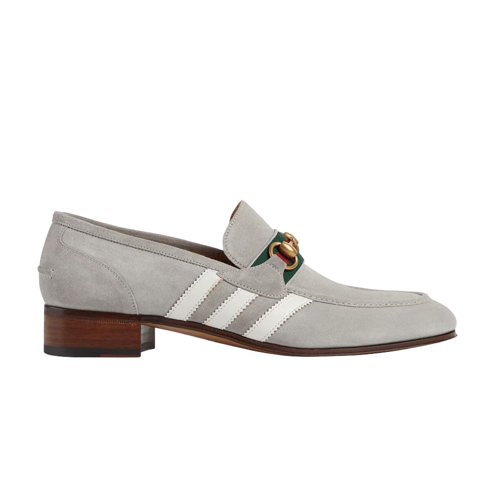 Adidas x Gucci Loafer Grey Suede