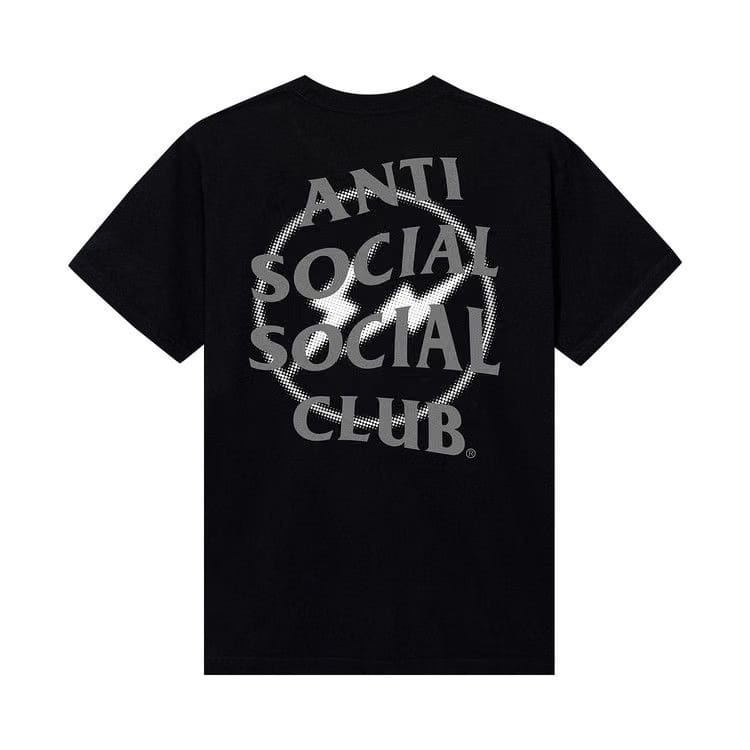 Anti Social Social Club x Fragment Design Half Tone Logo T-Shirt Black/Grey