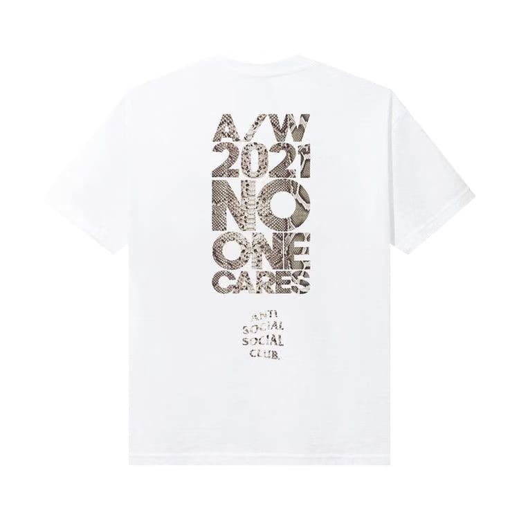 Anti Social Social Club No1 Curr T-Shirt White