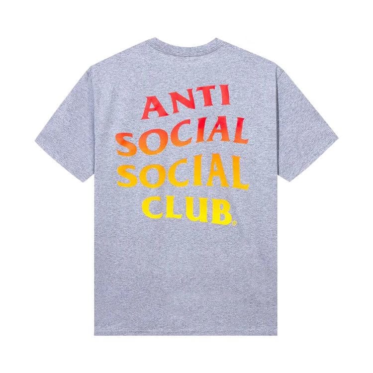 Anti Social Social Club Hot At First T-Shirt Grey